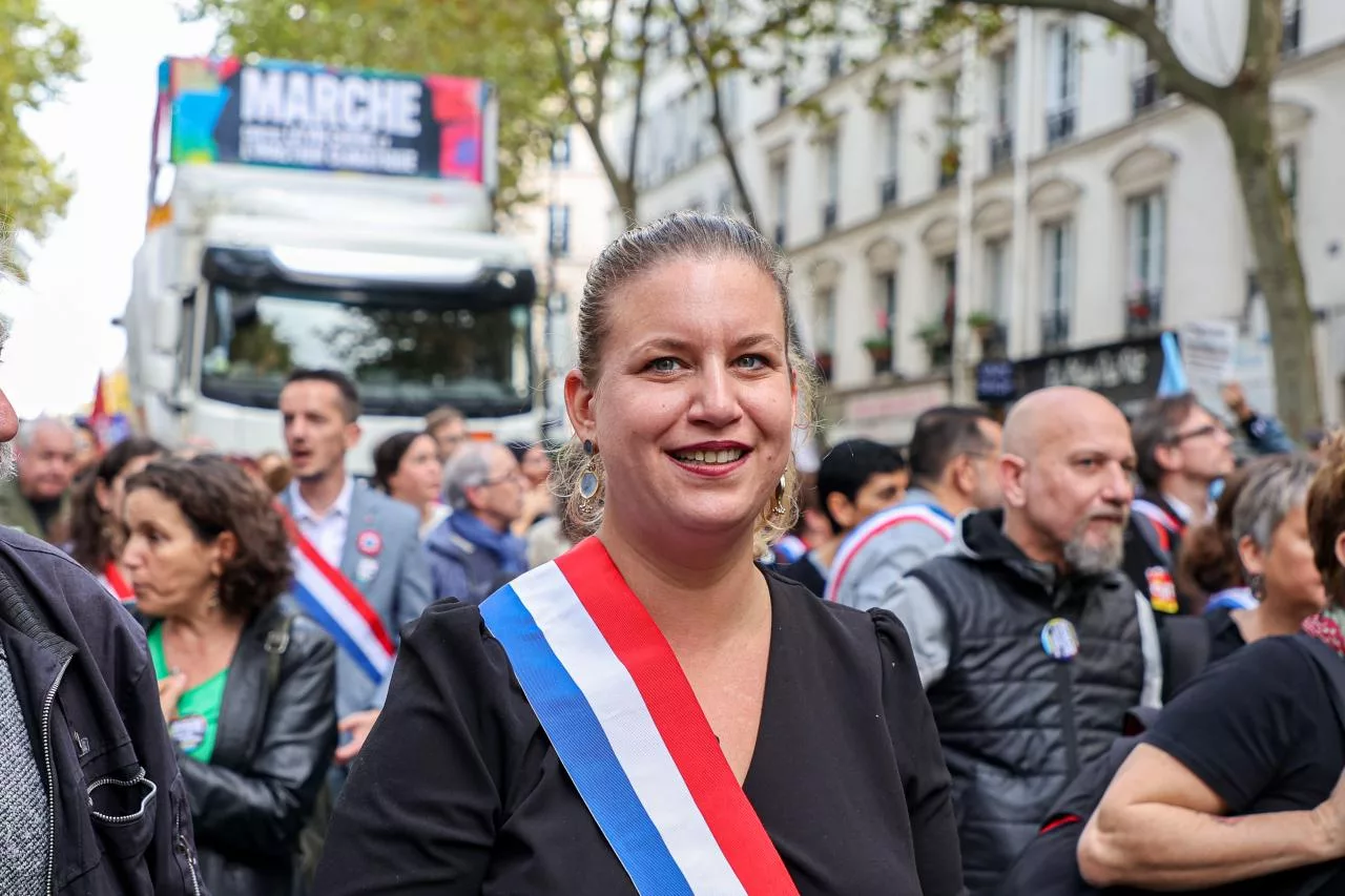 mathilde panot et son compagnon