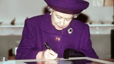Lettre reine d'Angleterre